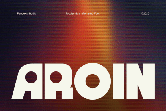 Aroin Font for Creative Projects