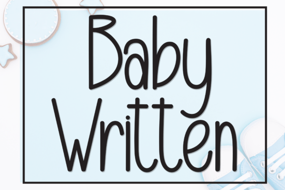 Baby Written Font for Creative Campaigns