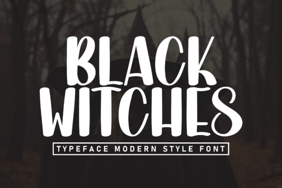 Black Witches Font for Elegant Branding