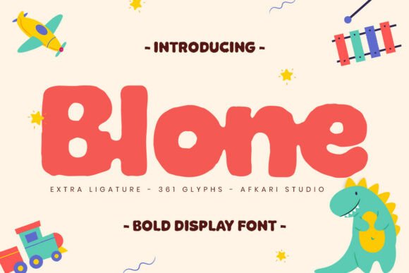 Blone: A Bold Font for Business Impact
