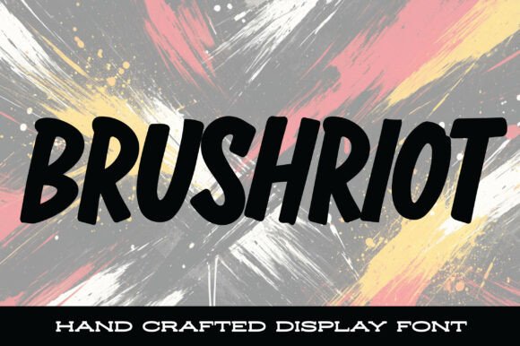 Brushriot: A Bold Font for Business Branding
