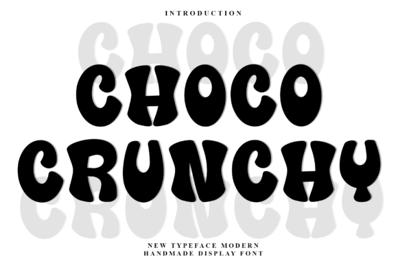 Choco Crunchy Font for Festive Web Design