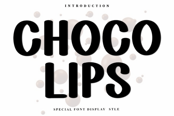 Choco Lips Font for Web Design