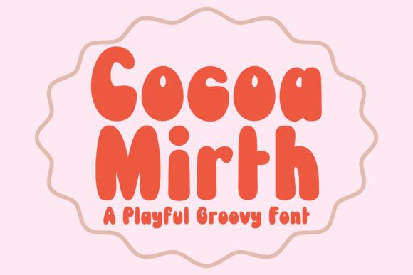 Cocoa Mirth: A Retro-Modern Display Font for Makers