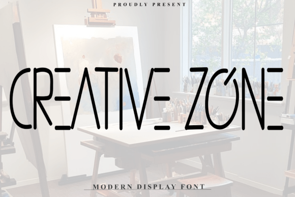 Creative Zone Font for Bold Branding