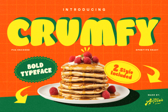 Crumfy Font for Creative Makers