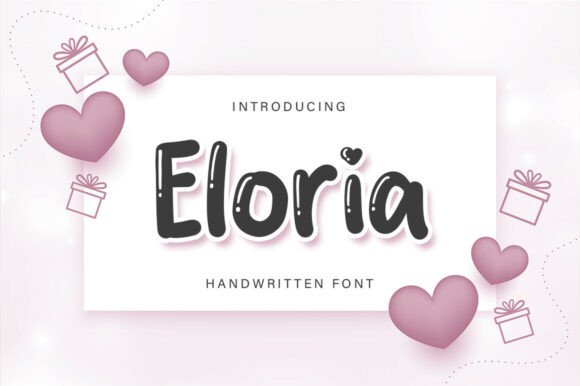 Eloria Font for Editorial Design