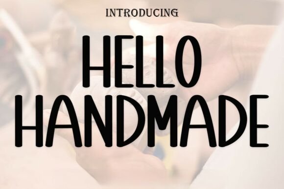 Hello Handmade Font