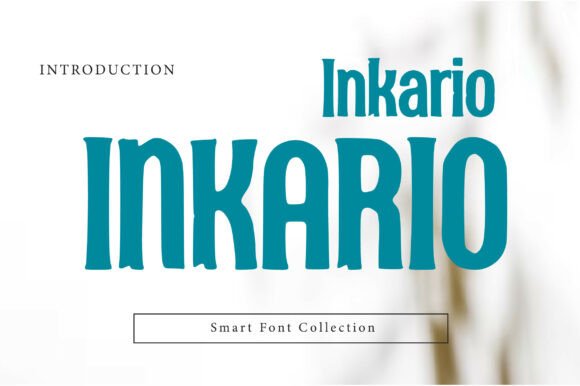 Inkario: A Bold Display Font for Web Headers