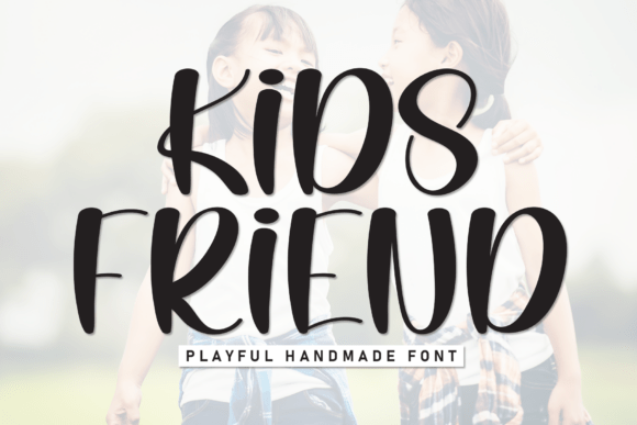 Kids Friend Font for Business Branding
