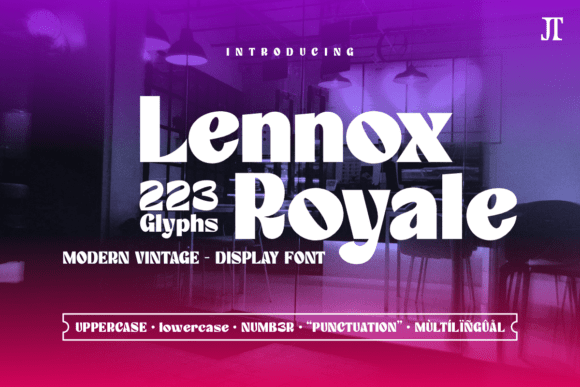 Lennox Royale Font: A Bold Choice for Branding