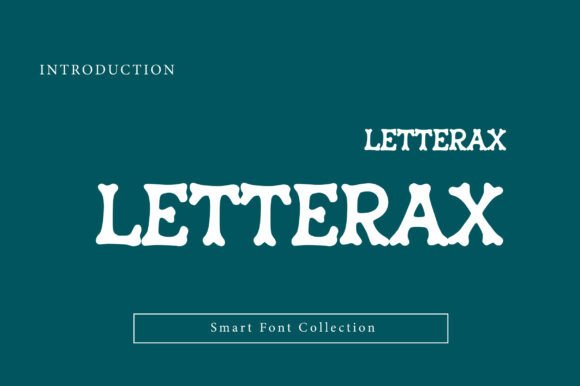 Letterax: A Bold Display Font for Editorial Impact