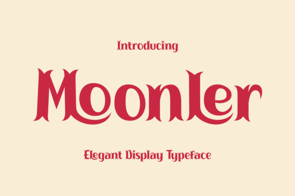 Moonler: A Premium Display Font for Business Branding