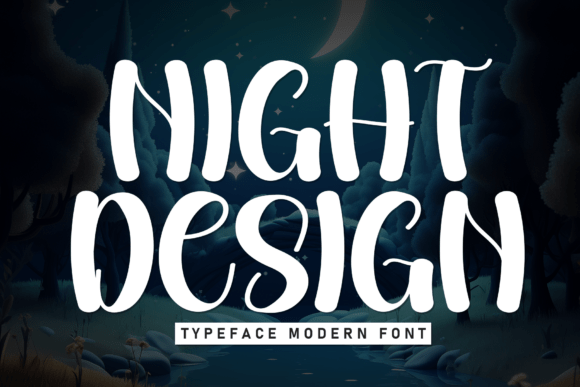 Night Design Font Review