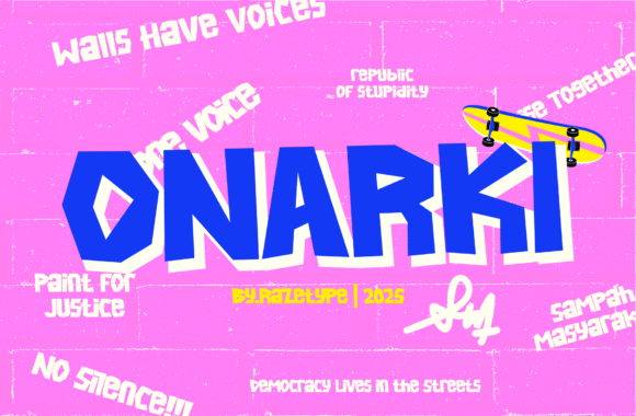 Onarki Font for Bold Web Design
