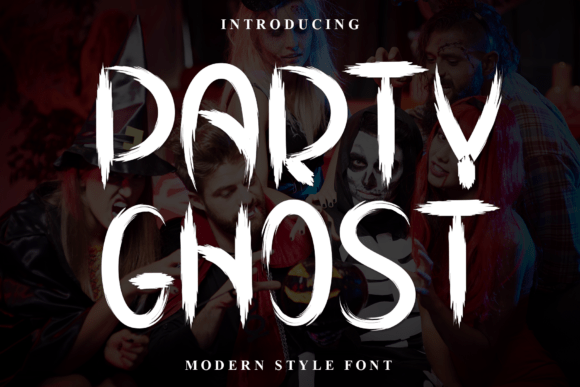 Party Ghost Font