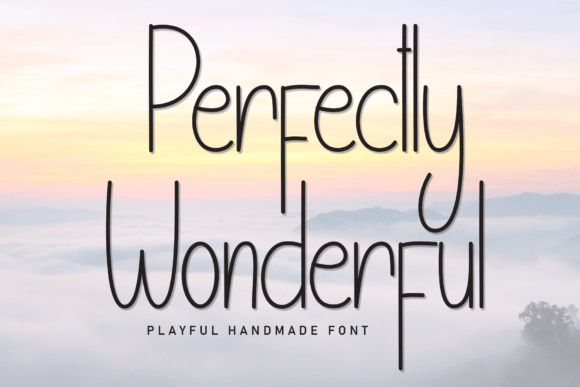 Perfectly Wonderful Font
