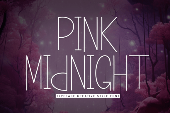 Pink Midnight Font for Bold Campaigns