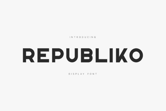 Republiko: Bold Font for Business