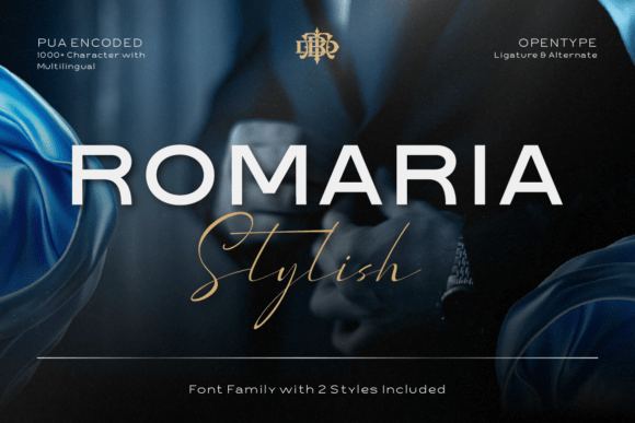 Romaria Stylish Font for Campaign Design