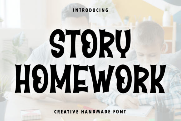 Story Homework Font Review