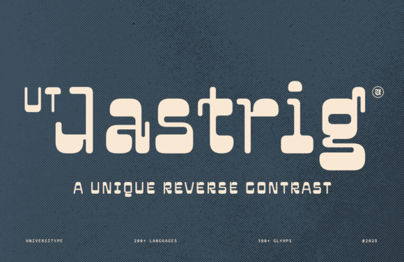 Ut Jastrig Font for Bold Branding