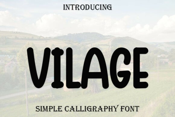 Vilage Font for Business Branding