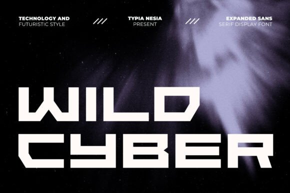 Wild Cyber Font for Bold Campaigns